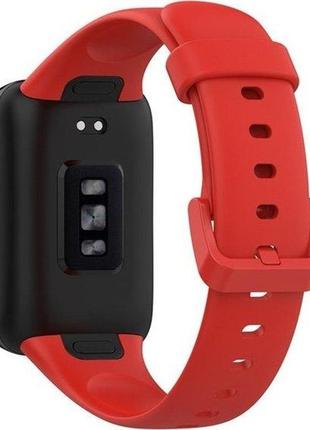 Силиконовый ремешок для xiaomi mi band 7 pro red5 фото