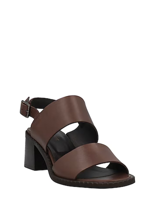 Marco ferretti 39 женские босоножки кожа sandals dark brown9 фото