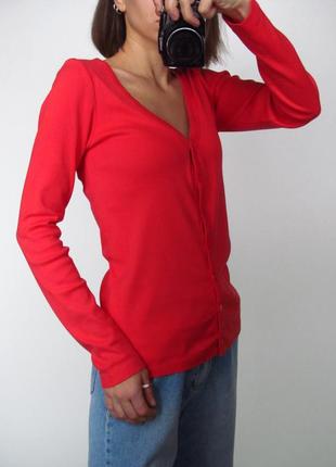 Трикотажный яркий кардиган ellos