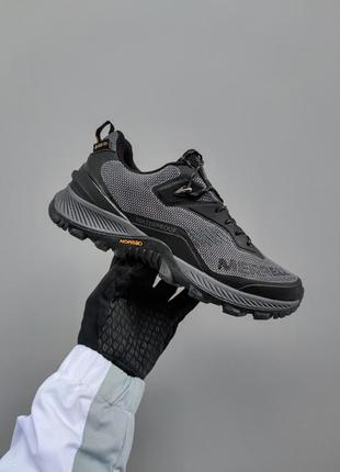Мужские кроссовки merrell waterproof gore-tex gray7 фото