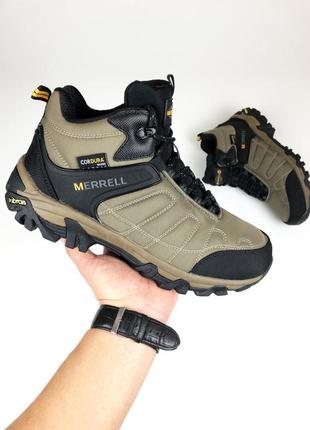 Мужские кроссовки с мехом merrell