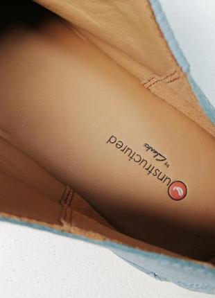 Clarks кожаные новые туфли мокассины funny dream7 фото