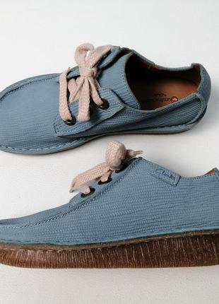 Clarks кожаные новые туфли мокассины funny dream2 фото