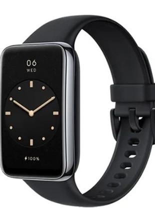 Силиконовый ремешок для xiaomi smart band 7 pro black