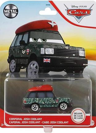 Тачки 3: капрал джош хладагент (disney pixar cars corporal josh coolant) від mattel есклюзивна модель