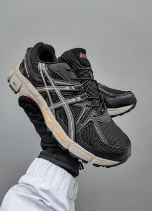 Зимние мужские кроссовки asics gel-kahana 8 gore-tex beige1 фото