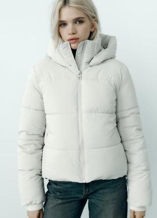 Zara пуховик до -20 °c пуховик зимовий zara