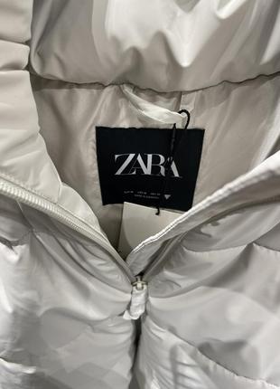 Zara пуховик до -20 °c пуховик зимовий zara3 фото