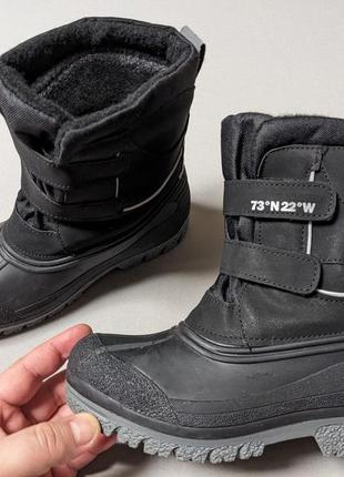 Утеплені резинові чоботи h&m  виготовлено в італії! розмір 34/35 - устілка 21,5 см2 фото