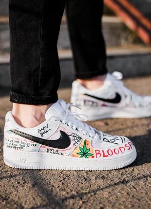 Шикарные женские кроссовки nike air force 1 pauly