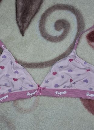 Мягкий розовый бюстгальтер. 65а.
