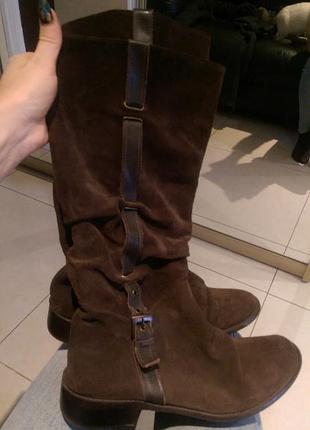 Сапоги италия трубы размер 40 стелька 26-26,5