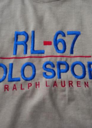 Брендовая футболка ralph lauren.7 фото