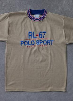 Брендовая футболка ralph lauren.