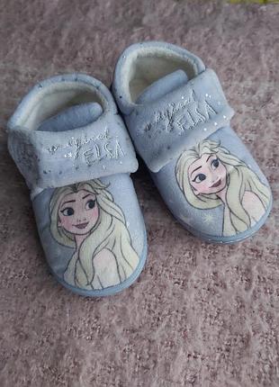 Тапочки для дома садика ельза 5 22