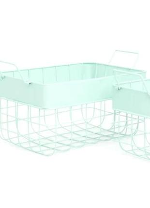 Металевий матовий кошик органайзер sinsay для зберігання для кухні ванної канцтоварів