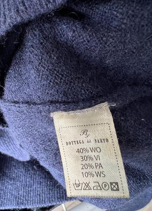 Кашемировый светр пуловер boteca del sarto итальялия3 фото