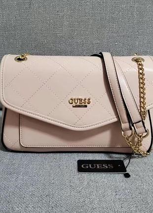 Новая розовая сумка guess