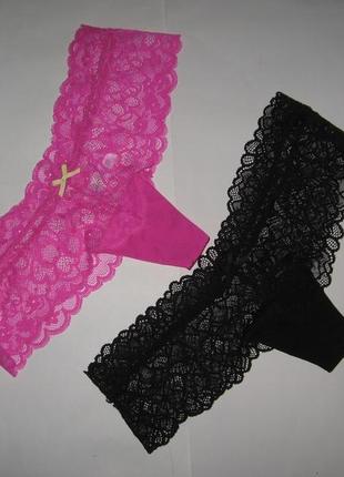 14-16 комплект сексуальные кружевных трусиков бразилиан