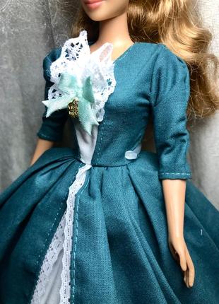 Одяг для ляльки барбі, бальна сукня8 фото