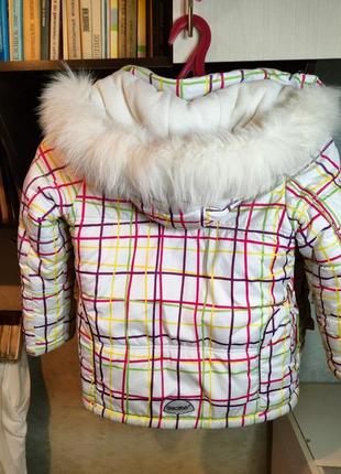Зимова куртка donilo для дівчинки + подарунок3 фото