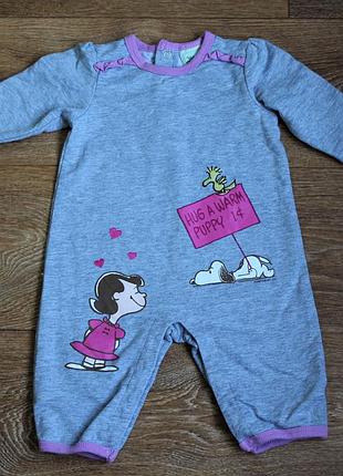 Ромпер snoopy 6 мес