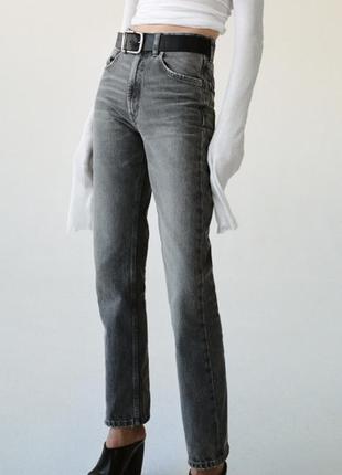 Джинси сірі zara