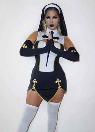 Костюм-монашки для рольових ігор, косплей-немонашка