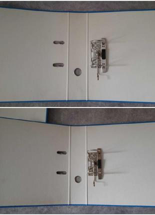 Папка-реєстратор (2шт) а4 master donau 7см, односторонній світло-синій