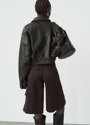 Zara куртка бомбер<unk> женская куртка zara8 фото