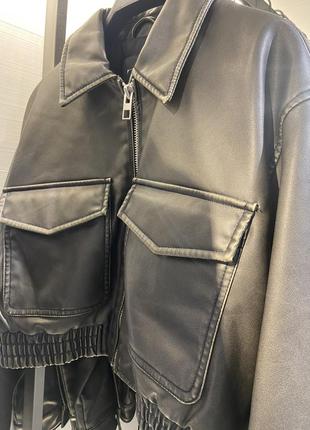 Zara куртка бомбер<unk> женская куртка zara2 фото
