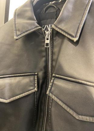 Zara куртка бомбер<unk> женская куртка zara3 фото