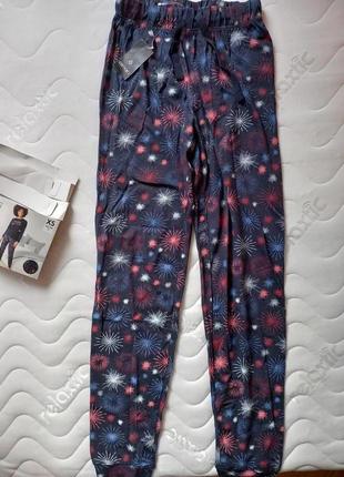 6-8 esmara стильный прикольный хлопковый комплект пижама для дома и сна лонгслив + штанишки6 фото