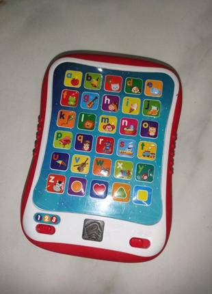 Музичний кнопковий планшет іграшка англійською мовою win fun
