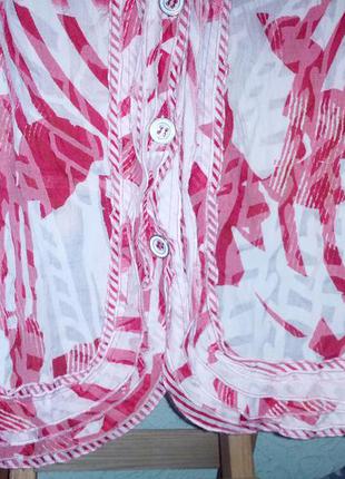 Большая батистовая блуза для пышечек,56-60разм.,walbusch,пог-69см4 фото