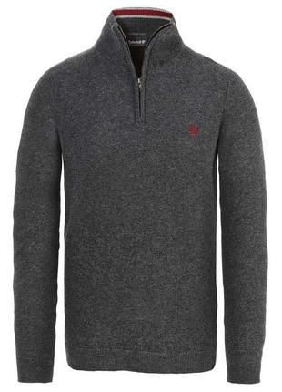 Вовняний шерстяний светер бренд timberland 80% шерсть лана