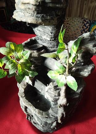 Мини фонтан  подвесной . винтаж