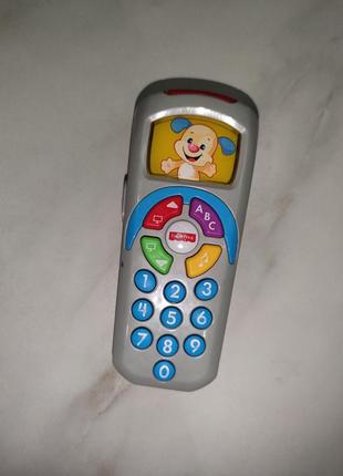 Игрушка fisher price умный пульт tinny love на английском языке