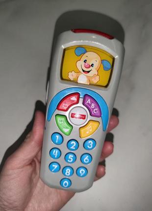 Іграшка fisher price розумний пульт tinny love англійською мовою3 фото