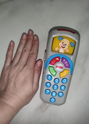 Іграшка fisher price розумний пульт tinny love англійською мовою2 фото