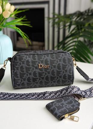 Сумка кросс боді dior 2 в 1