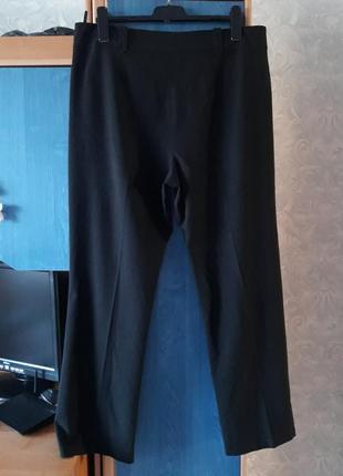 Плотные, зауженные к низу, стрейчевые брюки, 56-58, полиэстер, вискоза, эластан, magi fit2 фото