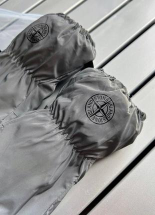 Рукавиці зимові stone island рефлективні7 фото