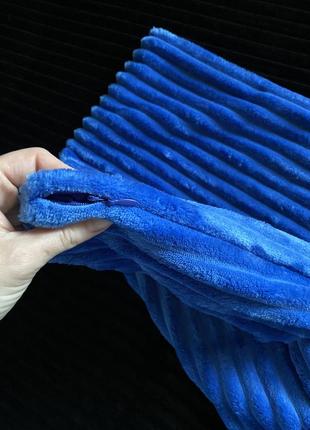 Подушка синя 50х50 см3 фото