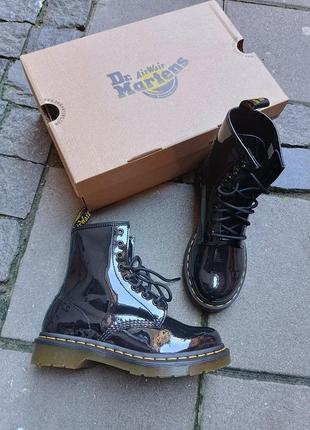 Черевики dr. martens 1460 лакові1 фото