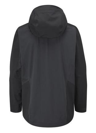 Штормовка rab kinetic alpine jacket (размер xxlarge, цвет beluga)2 фото
