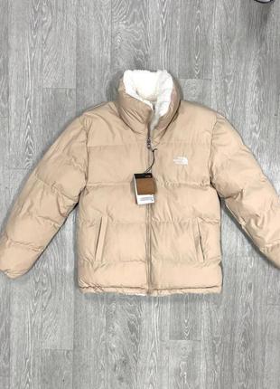Очень крутое мощное качество мужская куртка зима теплая бежевая