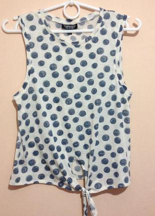 Топик topshop в горох