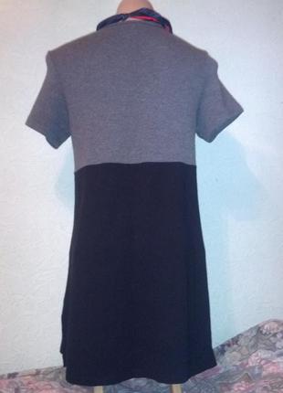 Базовое маленькое комбинированное  платье,42-48разм,dorothy perkins,англияия.пог-48см2 фото