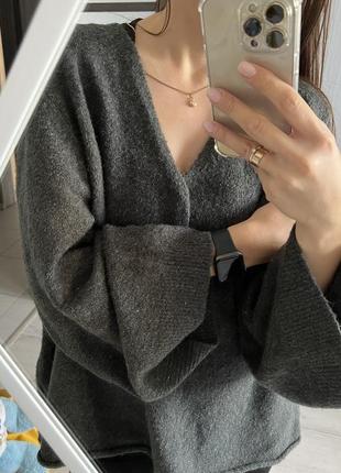 Теплый свитер с шерстью ♥️♥️♥️1 фото